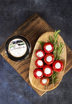 Перец черри фаршированный сливочным сыров 126