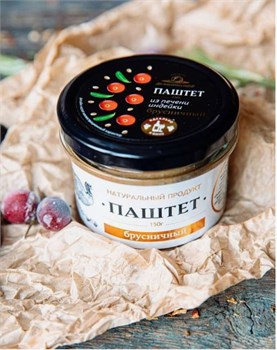 Паштеты из печени индейки с брусникой, Деликатесофф, РФ, 150 гр 2092