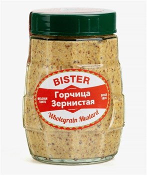 Горчица Зернистая, Вister, Бельгия, 250 гр 2116